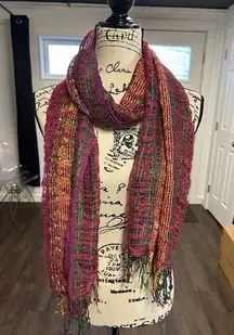 Multicolor Woven Scarf
