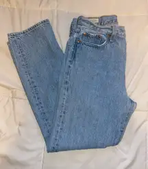 Levi’s High Rise Wedgie Straight Jeans 