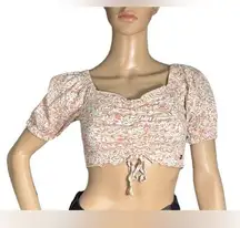 ROXY Cropped Printed Top