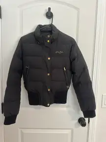 Womens Down Feather Ski Jacket Sz Small