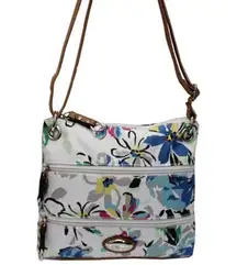 Rosetti Beg Your Garden Floral Print Cross Body Handbag NEW