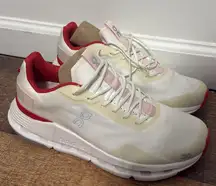 ON W CLOUDNOVA FORM White/ Red