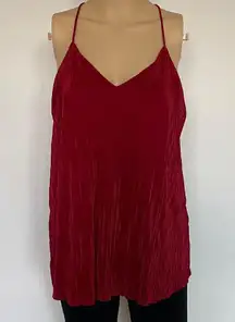 Red Women's Camisole Top