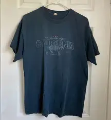 Vintage California graphic t shirt navy size L