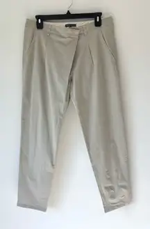 Vince Grey Straight Leg Dress Pant Trouser Slack Business Professional Office