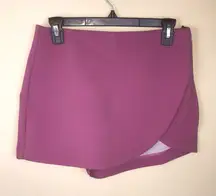 Zara Women’s Faux Wrap Mauve Pink Shorts