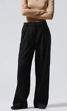 Weekday Black Trousers