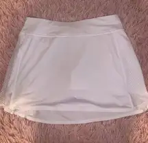 White Tennis Skort