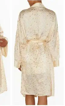 Show Me Your Mumu x Curateur The Harlow Robe Animal Print O/S New