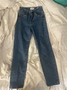 Cotton On Dark Wash Stretch Mom Jeans