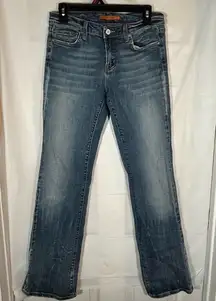 Vigoss Bootcut Jeans Womens Sz 7 Straight Medium Wash Classic‎ Normcore Everyday