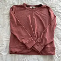 Knox Rose slightly cropped crew neck sweatshirt