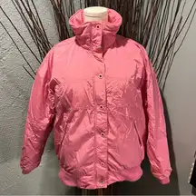 🌸VINTAGE 1980’S CB SPORT PINK PARKA SKI COAT SIZE M/L🌸
