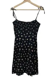 H&M  Sugar Skull Cinco De Mayo Spanish Midi Dress Size Small