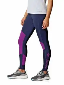 Columbia  Lodge Sz M Colorblock Leggings Activewear Outdoor