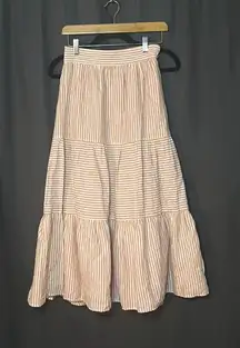 American Eagle Outfitters Striped Maxi Skirt