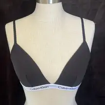 EUC Calvin Klein Triangle Cup Bralette