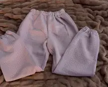 Pink/Purple Cuffed Sweatpants