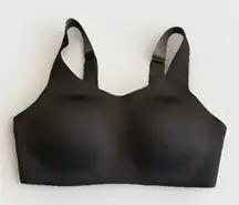 BROOKS Women's Black Wireless Back Close Racerback Yoga Sports Bra Size 34 C / D