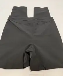 Alfani Women's Mid Rise Slim Fit Dark Black Slacks Pants Size 12