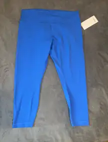 Lululemon Wunder Train High-Rise Tight 25" Size 18 Pipe Dream Blue