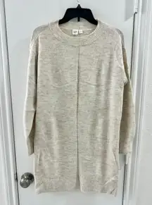 NWT-  Beige Sweater dress- Size small