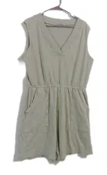 Zenana Outfitters Olive Green‎ Sleeveless Jumpsuit