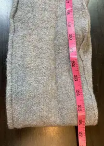 Shupaca Baby Alpaca Merino‎ Wool Scarf Infinity Gray Made In Peru READ