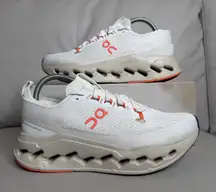 On Cloudsurfer Max Ivory Salmon Athletic Running Shoes Sneakers Women’s Size 10