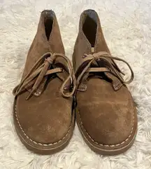 LL Bean Women's Size 8 Stonington Chukka Boots Brown Suede Leather