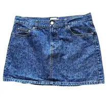 Calvin Klein Vintage Denim Stone Wash Jean Skirt 11