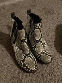 Snakeskin Boot