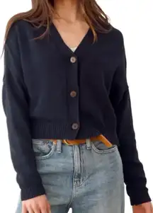 Abound Beige Button Down Cardigan(Size Medium)