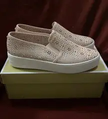 Womens Size 10 MK Soft Pink Slide In Loafers