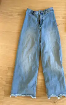 straight leg jeans