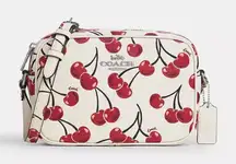Coach Jamie Camera Bag With Cherry Print