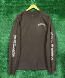 Cactus Jack Tapes Records Jackboys 2 Hip-Hop LS Shirt Size Extra Large