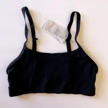 Natori Bralette Womens Small Black Limitless Convertible Sport NWT