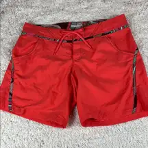 Columbia Women's Viva Bonita Long Boardshort, Red Coral, Size 12