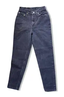 Vintage Levi’s 512 Women’s Slim Taper Jeans Black Charcoal USA Made High Rise