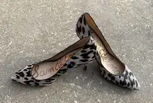 SAM EDELMAN High Heels Danna Dyed Cow Hair Animal Print Pumps Shoes Size 11