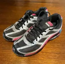 Nike Reax Run 5 Women’s 9 Black Pink Running Sneaker Shoes Active Athletic