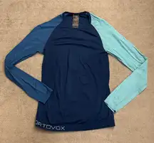 Ortovox 120 Comp Light Long Sleeve Wool Blend Base Layer Top