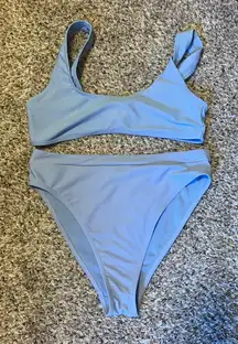 ❤️ Misguided blue swimsuit