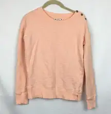 Cambridge Dry Goods|Peach Colored crewneck Sweatshirt