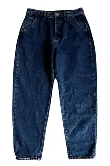 Mavi Jeans Womens‎ 8 30” Blue Laura High Rise Pleated Ankle Jeans Denim Casual