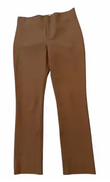 MM Lafleur Brown Straight-Leg Pants