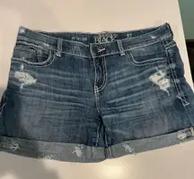 Buckle Jean Shorts