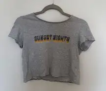 Cropped Graphic Babytee