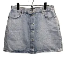 ASOS Denim‎ Button Up Skirt